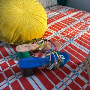 Charlotte Stone Mismatch Mireille Kingston Heels size 9 NIB